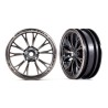 Wheels Front Satin Black Chrome (2)  Drag Slash