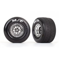 Tires & Wheels Rear Chrome (2)  Drag Slash