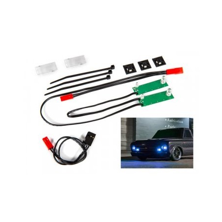 LED Lights Front Set Blue  Chevrolet C10