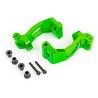 Caster Blocks (C-Hub) Alu Green L+R Sledge