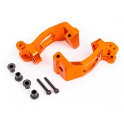 Caster Blocks (C-Hub) Alu Orange L+R Sledge