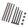 Suspension Pins F+R Set Sledge