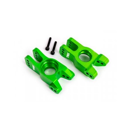 Carriers Stub Axle Alu Green (Pair) Sledge