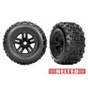 Tires & Wheels Sledgehammer Belted 3.8'' Black (17mm Hex) (2)