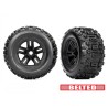 Tires & Wheels Sledgehammer Belted 3.8'' Black (17mm Hex) (2)
