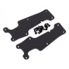 Suspension Arm Covers Front L+R Black Sledge