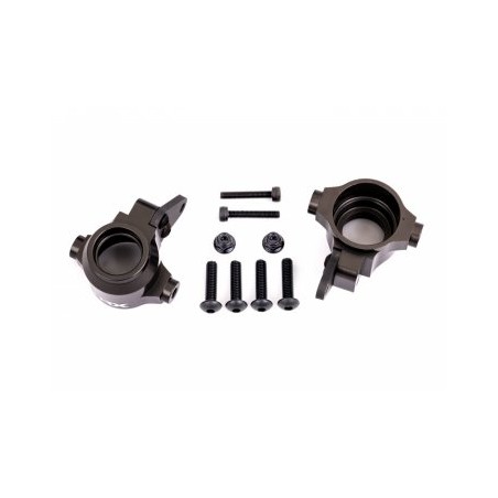 Steering Blocks Alu Grey (Pair) Sledge
