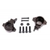 Steering Blocks Alu Grey (Pair) Sledge