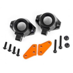 Styrspindlar + Armar Alu Orange (Par) Sledge