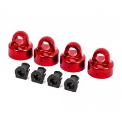 Stötdämparlock Alu Röd GTX (4)