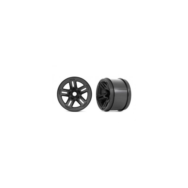 Fälg 3.8'' Svart (17mm Hex ) (2)