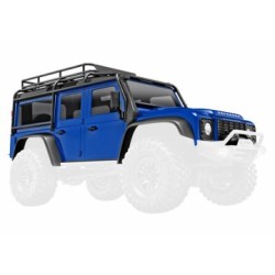 Kaross TRX-4M Land Rover Defender Blå Komplett
