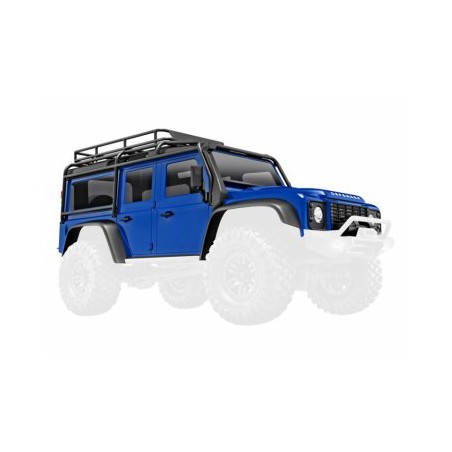 Body TRX-4M Land Rover Defender Blue Complete