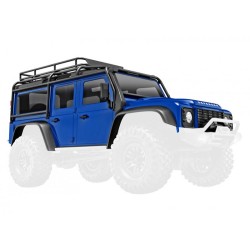 Kaross TRX-4M Land Rover Defender Blå Komplett