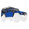 Kaross TRX-4M Land Rover Defender Blå Komplett