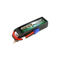Gens ace Bashing LiPo 4S 14.8V-5000-60C (EC5) 136x42x34mm 440g Soft