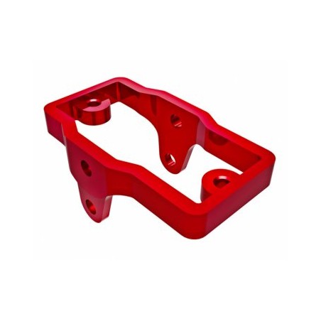 Servo Mount Alu Red TRX-4M