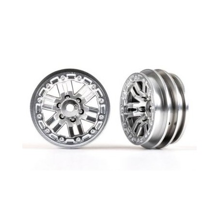 Fälg 12-Eker Satin Krom 1.0" (2)