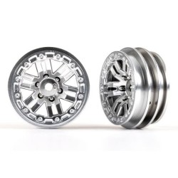 Fälg 12-Eker Satin Krom 1.0" (2)