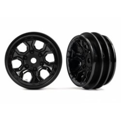 Wheels Spider Black 1.0" (2)
