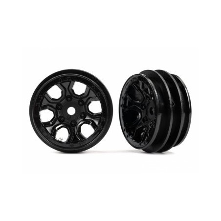 Wheels Spider Black 1.0" (2)