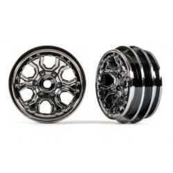 Fälg Spider Svart Krom 1.0" (2)