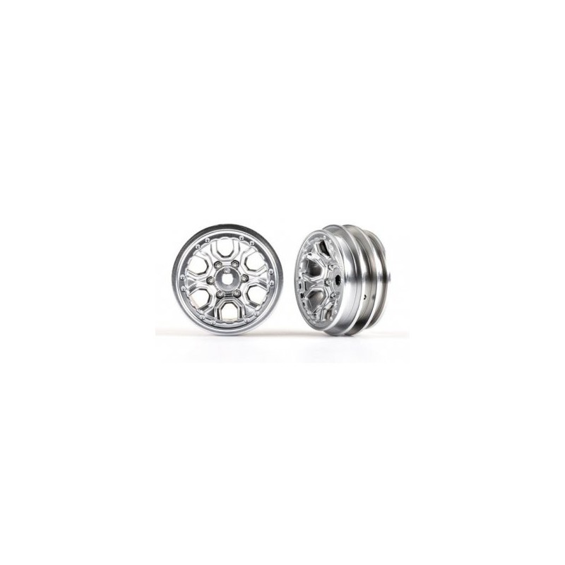 Fälg Spider Satin Krom 1.0" (2)