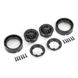 Wheels Method Race 105 Beadlock Black 1.0" (2)