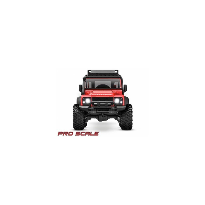 LED Ljus Fram- och Bak Set Komplett TRX-4M Defender