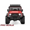 LED Ljus Fram- och Bak Set Komplett TRX-4M Defender