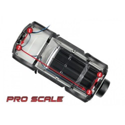 LED Lights Front and Rear Kit Complete TRX-4M Defender