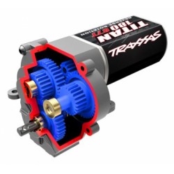 Transmission Speed-Utväxling Komplett med Motor TRX-4M