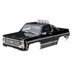 Kaross TRX-4M Chevrolet K10 Svart Komplett (Clipless)