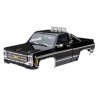 Body TRX-4M Chevrolet K10 Black Complete (Clipless)