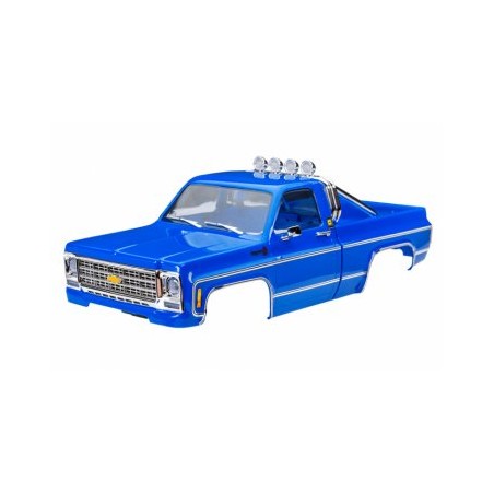 Body TRX-4M Chevrolet K10 Blue Complete (Clipless)