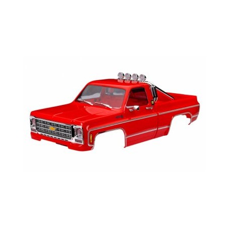 Body TRX-4M Chevrolet K10 Red Complete (Clipless)