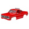 Body TRX-4M Chevrolet K10 Red Complete (Clipless)