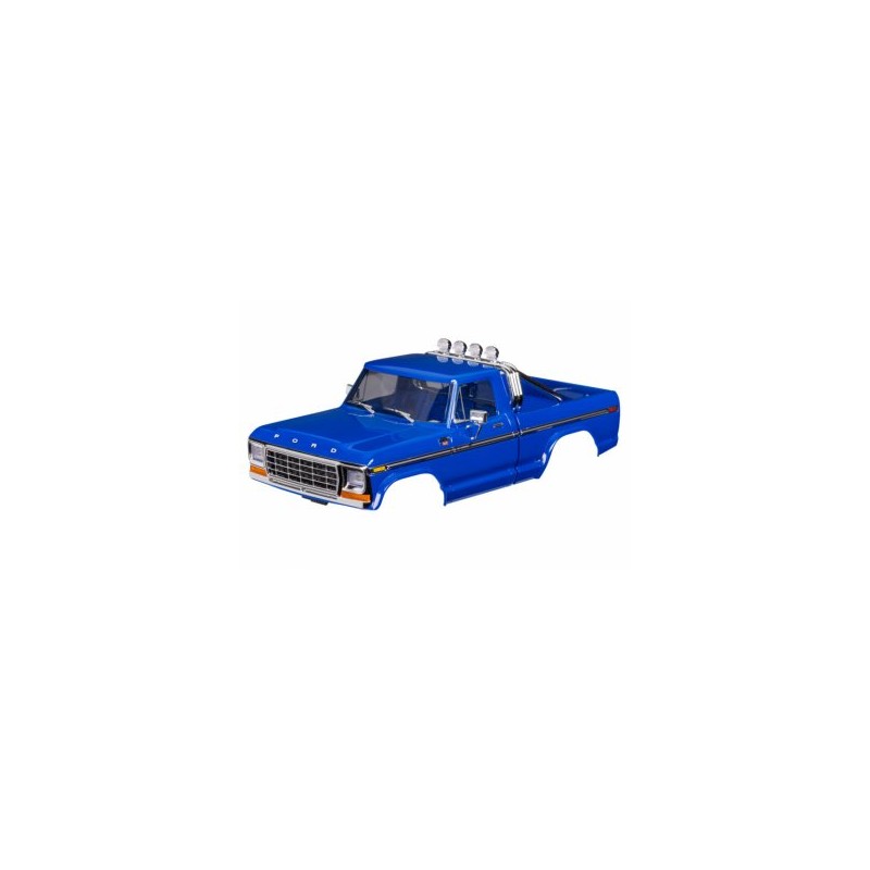 Kaross TRX-4M Ford F-150 Blå Komplett (Clipless)