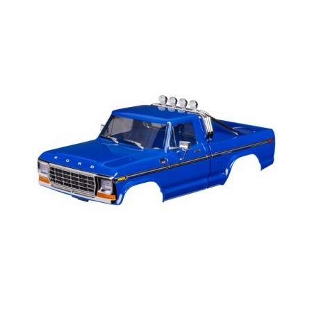 Body TRX-4M Ford F-150 Blue Complete (Clipless)
