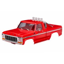 Body TRX-4M Ford F-150 Red Complete (Clipless)