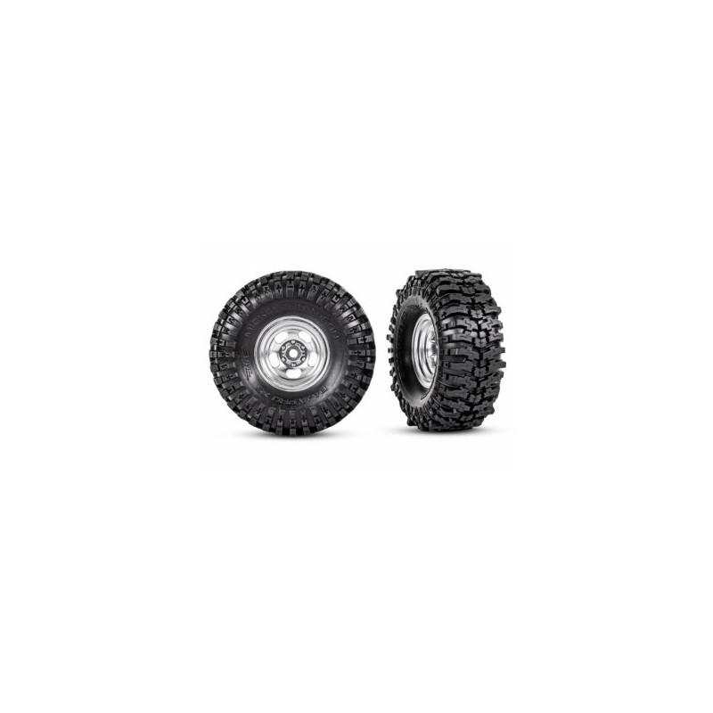 Däck & Fälg Mickey Thompson Baja Pro Xs/ Matt Krom 2.4x1.0" (2)