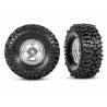 Tires & Wheels Mickey Thompson Baja Pro Xs/ Satin Chrome 2.4x1.0" (2)