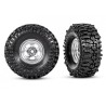 Tires & Wheels Mickey Thompson Baja Pro Xs/ Satin Chrome 2.4x1.0" (2)