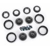 Fälg Aluminium Beadlock Svart 1.0" (2)