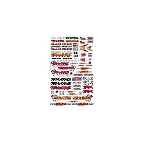 Decal Sheet Official Team Traxxas Racing