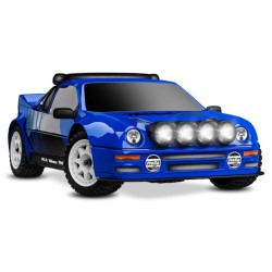 Mini Rally Ford RS200 RTR TQi VXL-3s Blå - USB-C Laddare / 2s LiPo
