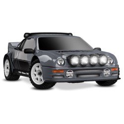 Mini Rally Ford RS200 RTR TQi VXL-3s Grå - USB-C Laddare / 2s LiPo