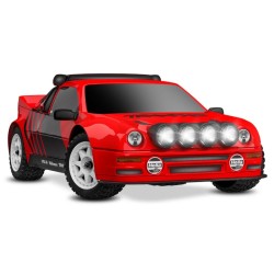 Mini Rally Ford RS200 RTR TQi VXL-3s Red - USB-C Laddare / 2s LiPo