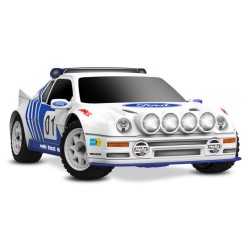 Mini Rally Ford RS200 RTR TQi VXL-3s Vit - USB-C Laddare / 2s LiPo
