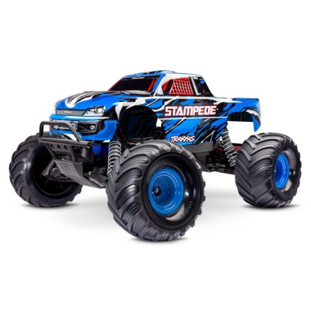 Stampede 2WD 1/10 RTR TQ EHD BlueX USB-C - With Battery/Charger